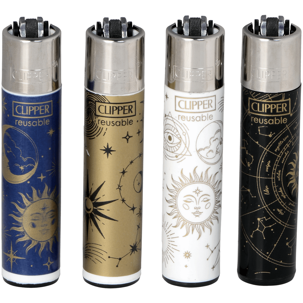 Clipper Cp11 Mystical Destiny 3-Tier Carousel 144 Ct. + 12 Free Lighters