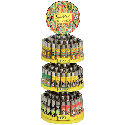 Clipper Cp11 Rasta Designs 144 Ct. 3-Tier Carousel + 12 Foc