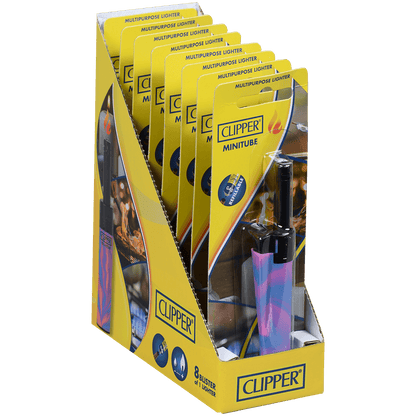 Clipper Minitube Classic Lighter Nebula Blister Pack 1 8Ct