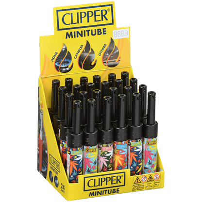 Clipper Mini Tube Color Leaves 24Ct Tray