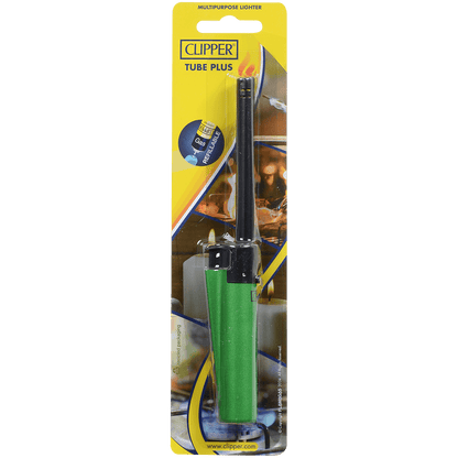 Clipper Tube Plus Classic Lighter Painted Blister Pack 1 12Ct