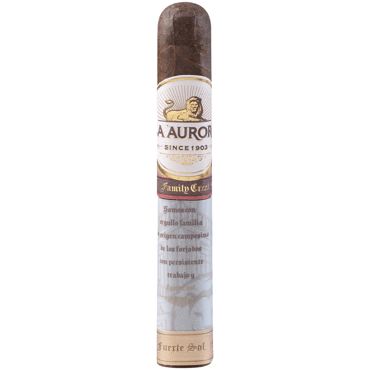 La Aurora Family Creed Fuerte Sol Robusto Box Pressed 5X50 20Ct Box