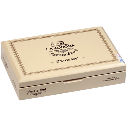 La Aurora Family Creed Fuerte Sol Robusto Box Pressed 5X50 20Ct Box