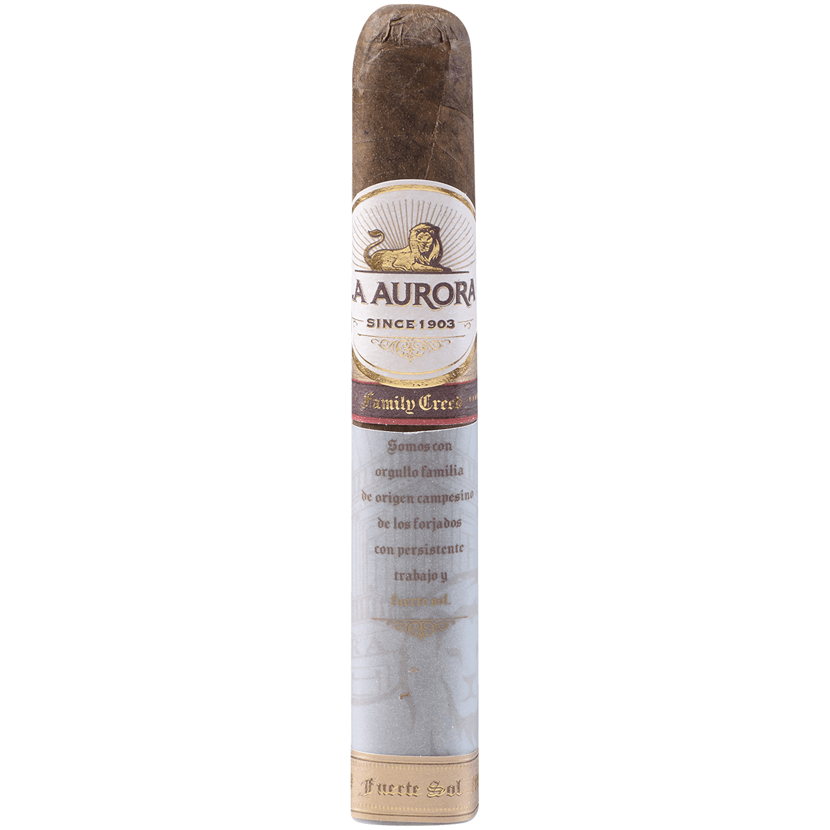 La Aurora Family Creed Fuerte Sol Toro Box Pressed 6X58 20Ct Box