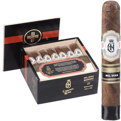 Crowned Heads Mil Dias Edmundo Maduro 21 Ct. Box 5 3/8X52