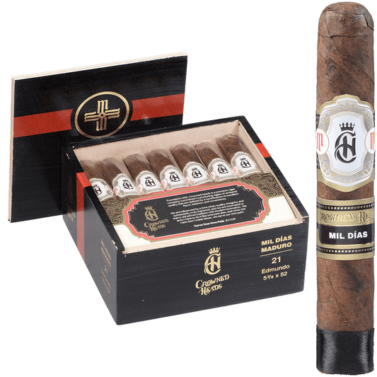 Crowned Heads Mil Dias Edmundo Maduro 21 Ct. Box 5 3/8X52