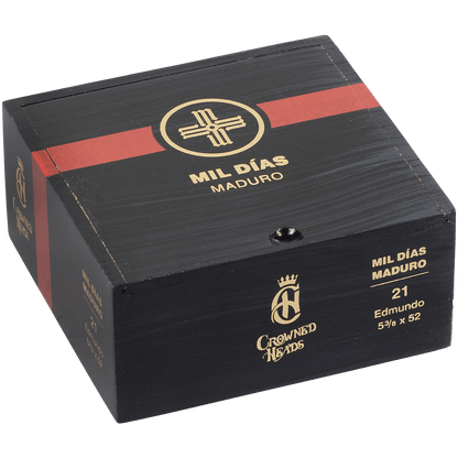 Crowned Heads Mil Dias Edmundo Maduro 21 Ct. Box 5 3/8X52
