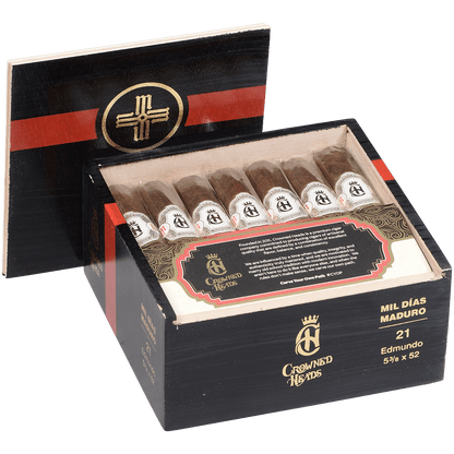 Crowned Heads Mil Dias Edmundo Maduro 21 Ct. Box 5 3/8X52