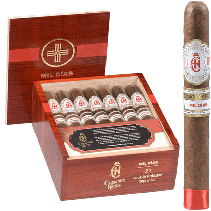 Crowned Heads Mil Dias Double Robusto 21 Ct. Box 6 3/8X50