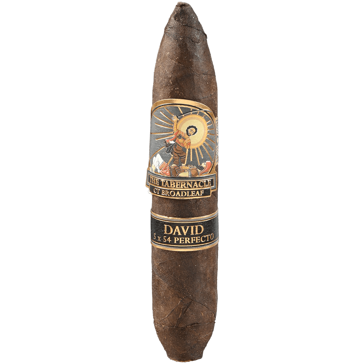 FOUNDATION TABERNACLE CT BROADLEAF DAVID PERFECTO 25CT.  5x54