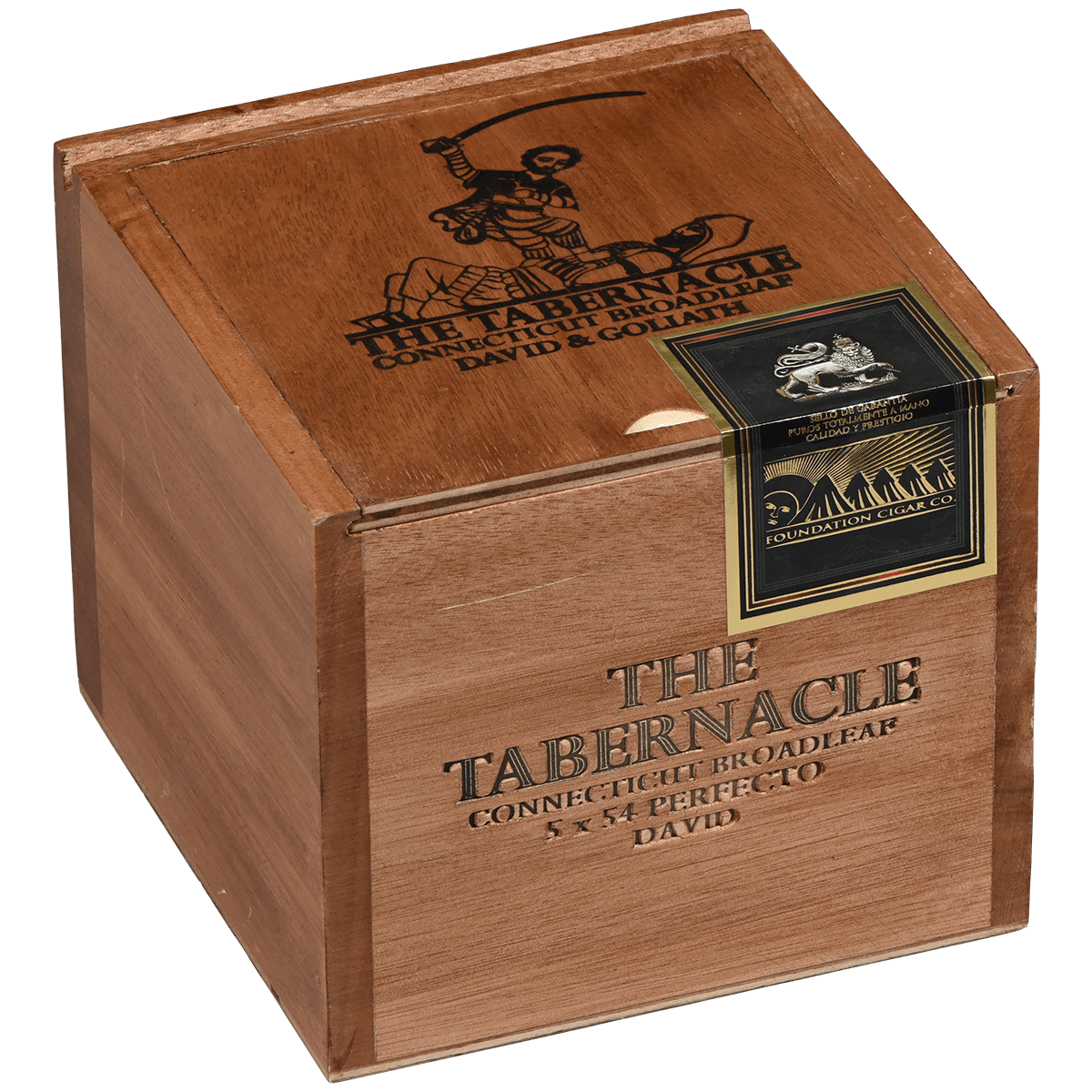 FOUNDATION TABERNACLE CT BROADLEAF DAVID PERFECTO 25CT.  5x54
