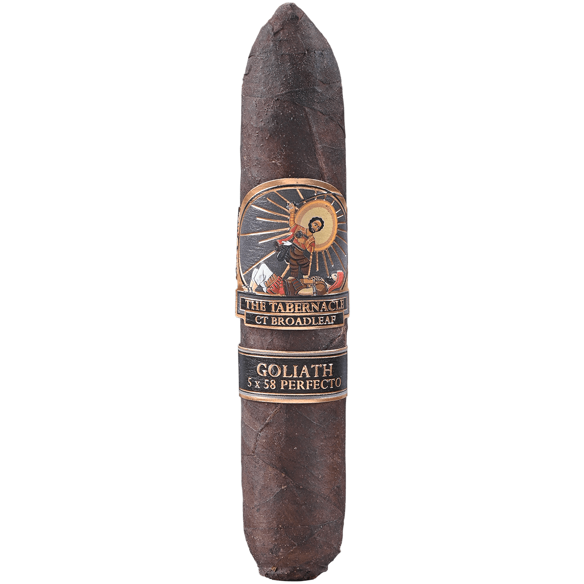 FOUNDATION TABERNACLE CT BROADLEAF GOLIATH PERFECTO 25CT. 5x58