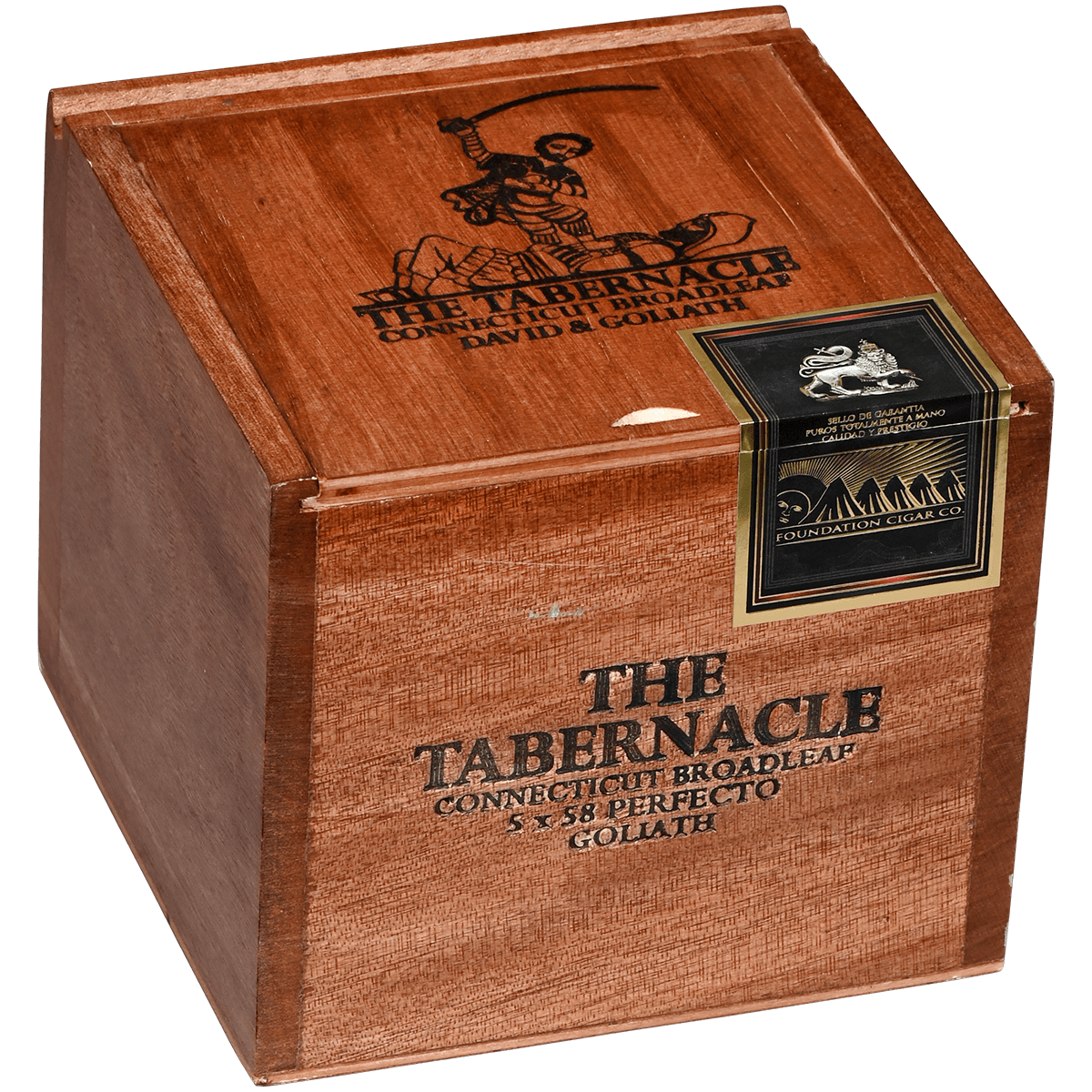 FOUNDATION TABERNACLE CT BROADLEAF GOLIATH PERFECTO 25CT. 5x58