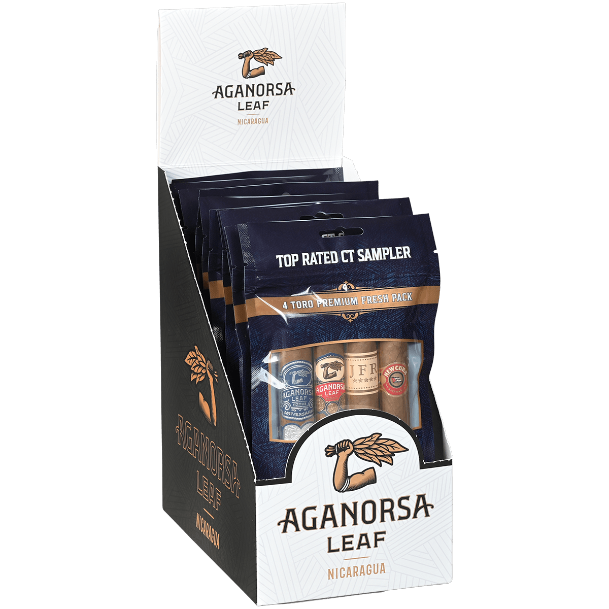 AGANORSA TOP RATED CT TORO 4 PACK 6.25x52