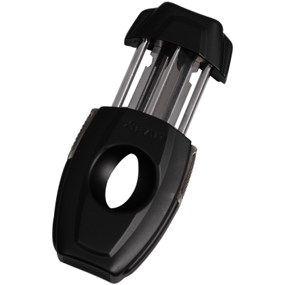 Cigar Cutter Xikar Vx2 V Cut Black 64 Gauge