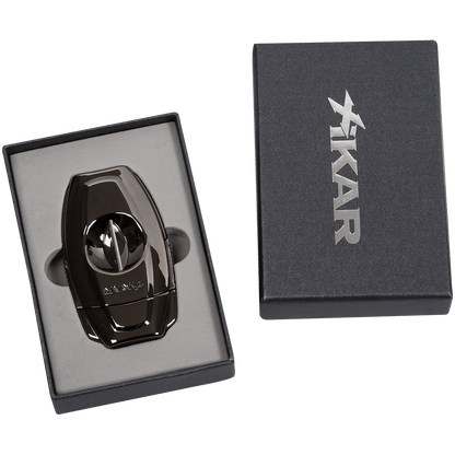 Cigar Cutter Xikar Vx2 V Cut Gunmetal 64 Gauge