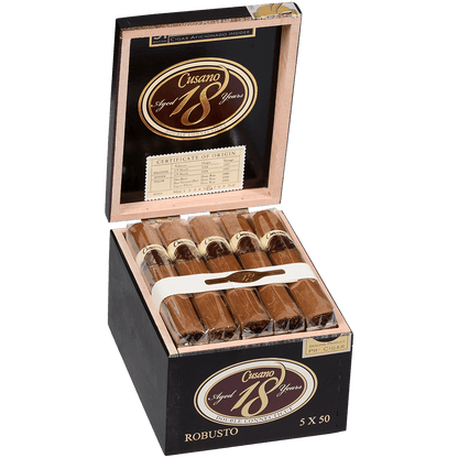 Cusano 18 Double Connecticut Robusto 18 Ct. Box 5.00X50