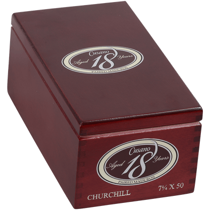 Cusano 18 Paired Maduro Churchill 18 Ct. Box 7.25X50