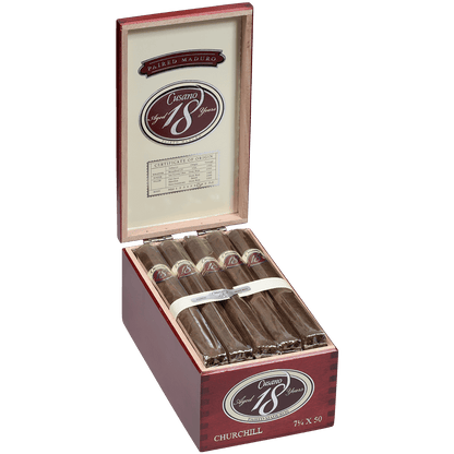 Cusano 18 Paired Maduro Churchill 18 Ct. Box 7.25X50