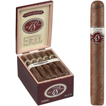 Cusano 18 Paired Maduro Gordo 18 Ct. Box 6.25X54