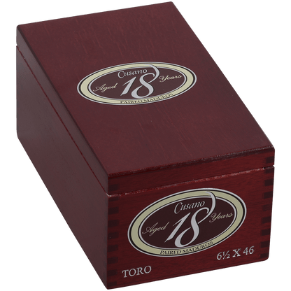 Cusano 18 Paired Maduro Toro 18 Ct. Box 6.50X46