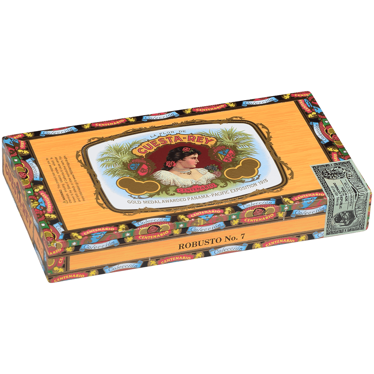 Cuesta-Rey Centenario Robusto #7 Natural 10 Ct. Box 4.50X50