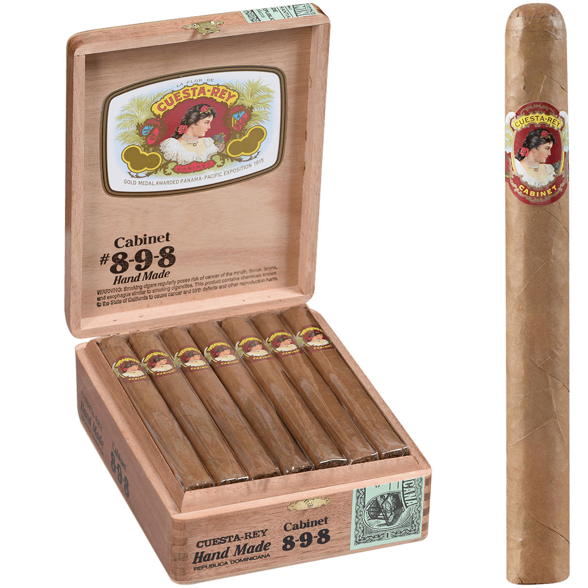 Cuesta-Rey Cabinet #898 Natural 20 Ct. Box 7.00X49