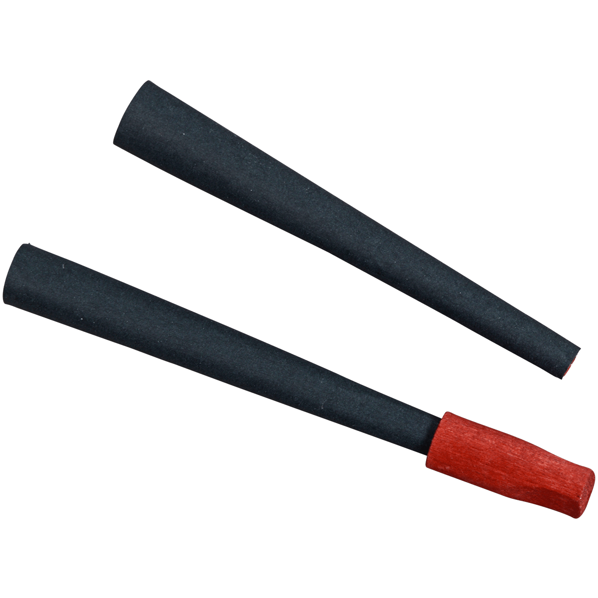 Papers Cyclones 2X Pre-Rolled Black Cone Blackwidow 24 Ct. Tube Upright Display