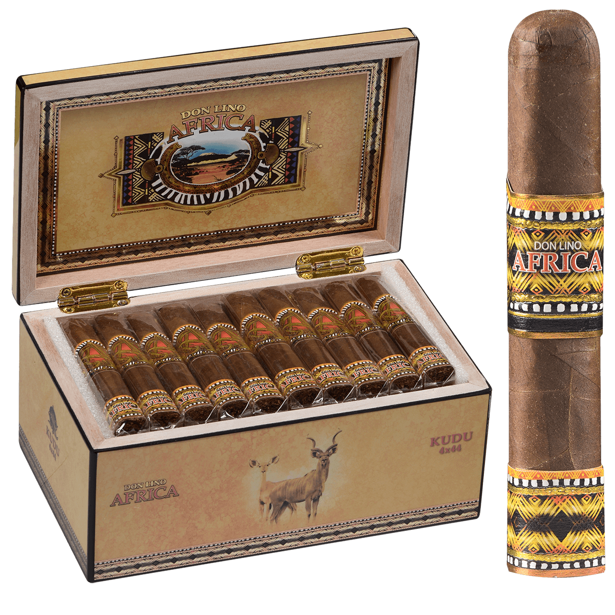 Don Lino Africa Made By Aj Fernandez Petite Corona 50 Ct. Box 4.00X44