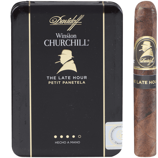 Davidoff Winston Churchill Petit Panetela The Late Hour 25 Ct 5/5 Tin