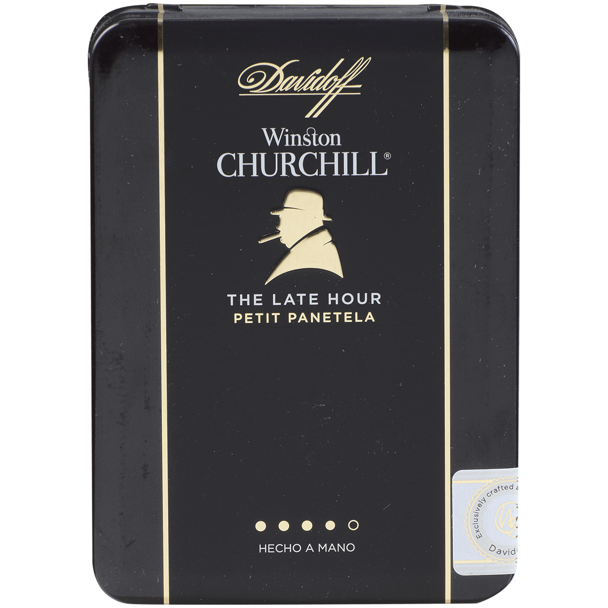 Davidoff Winston Churchill Petit Panetela The Late Hour 25 Ct 5/5 Tin