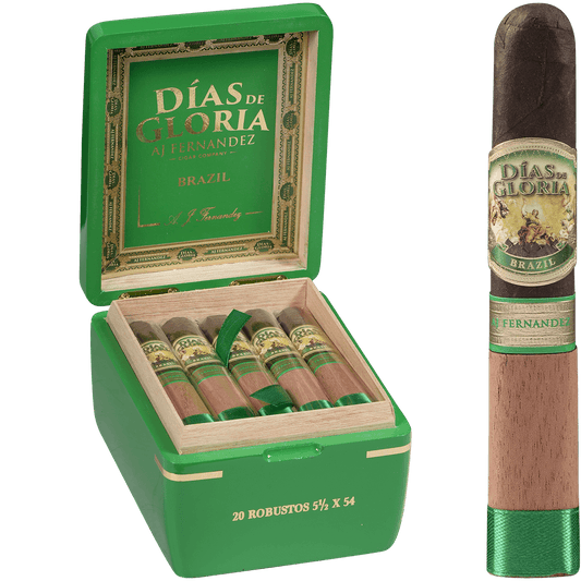 Dias De Gloria Brazil By Aj Fernandez Robusto 20 Ct. Box 5.50X54