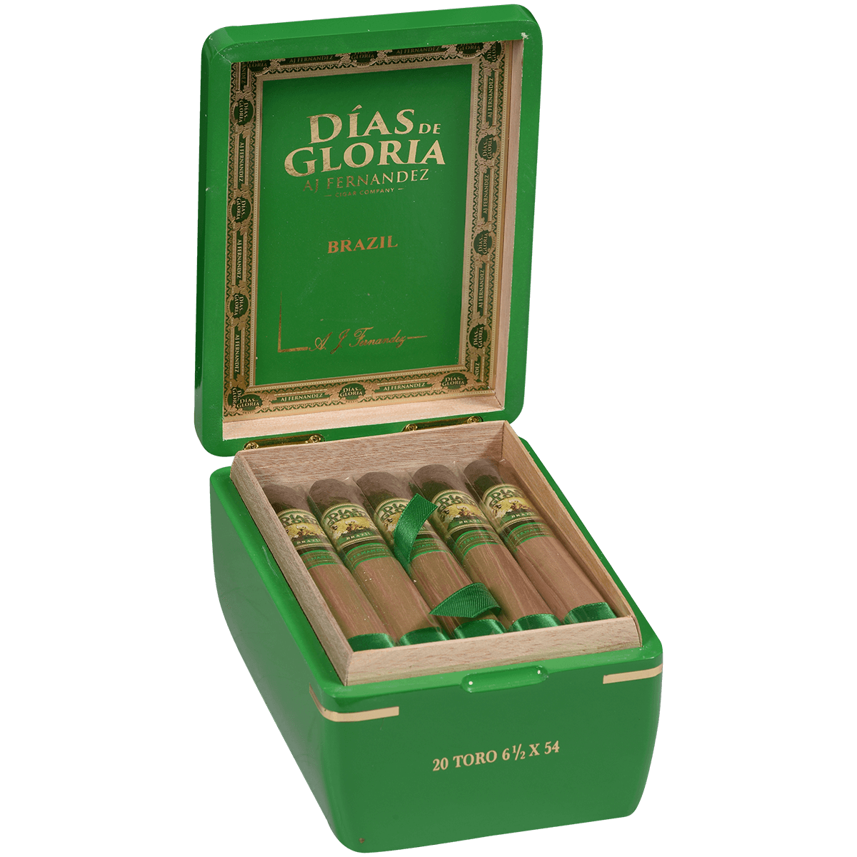 Dias De Gloria Brazil By Aj Fernandez Toro 20 Ct. Box 6.50X54