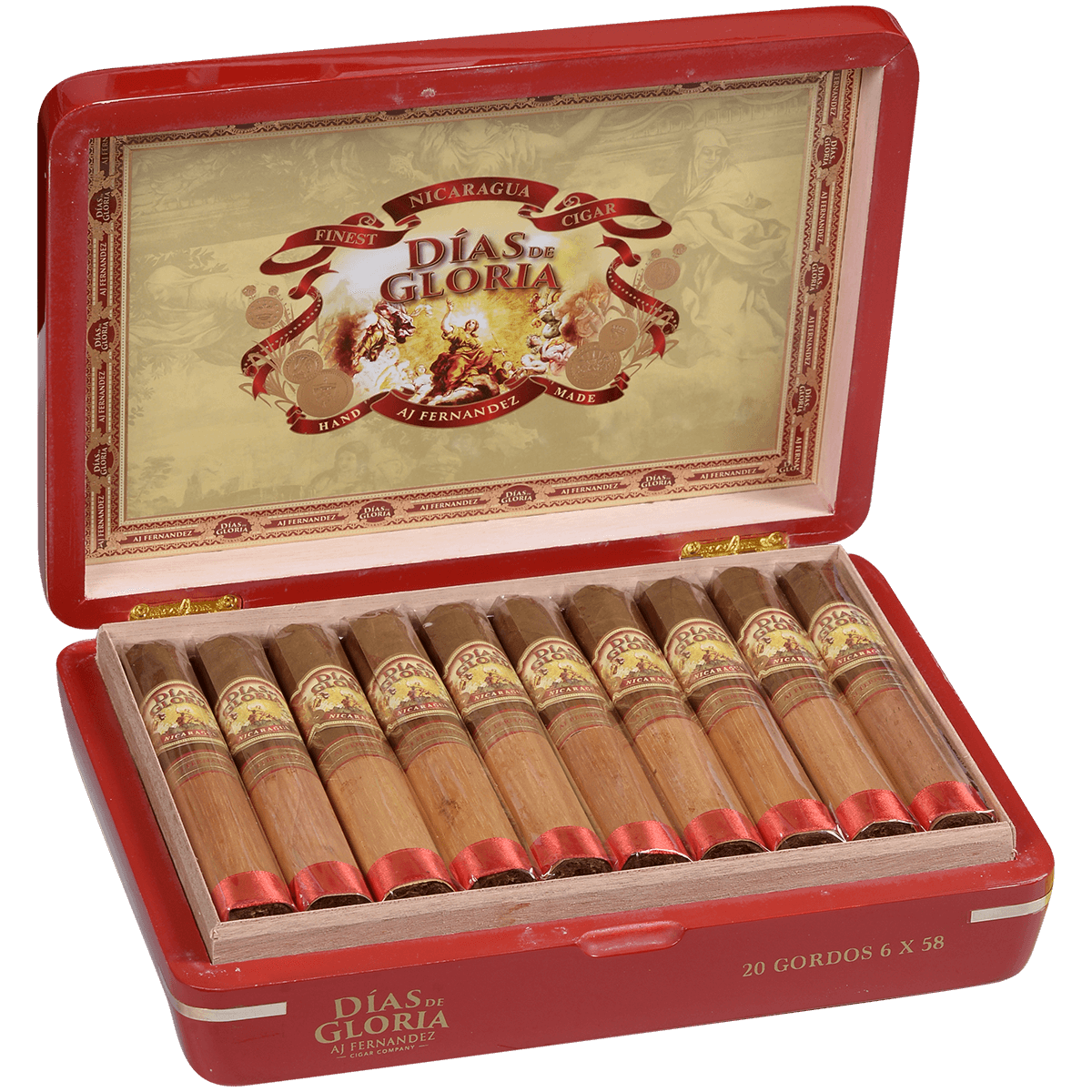 Dias De Gloria By Aj Fernandez Gordo 20Ct. Box 6.00X58