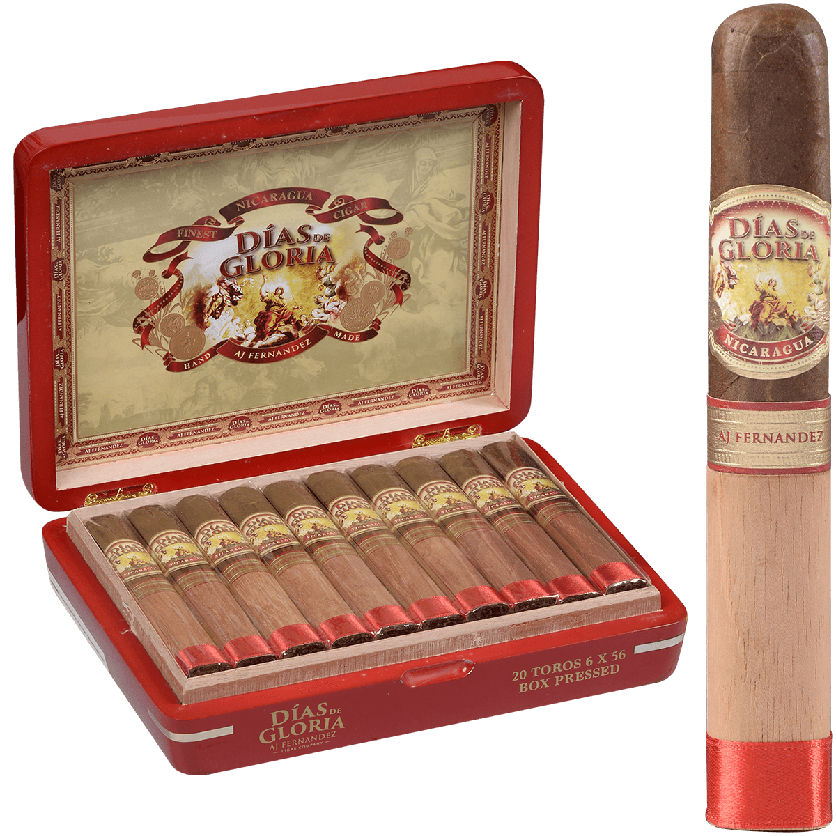 Dias De Gloria By Aj Fernandez Toro 20Ct. Box 6.00X56