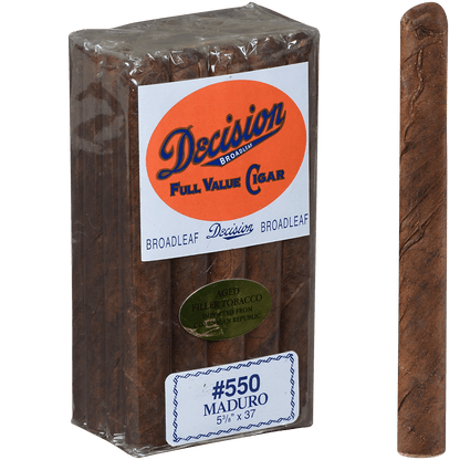 Decision Maduro #550 20 Ct. Bundle 5.37X37