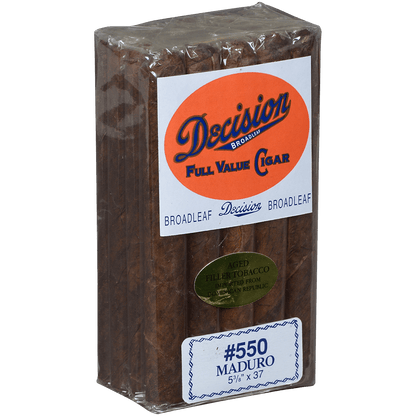 Decision Maduro #550 20 Ct. Bundle 5.37X37