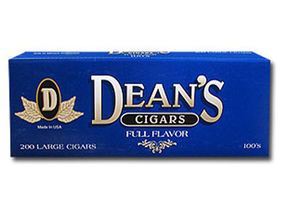 Dean'S Large Cigars Full Flavor 100'S 10/20 Packs 3.88X20