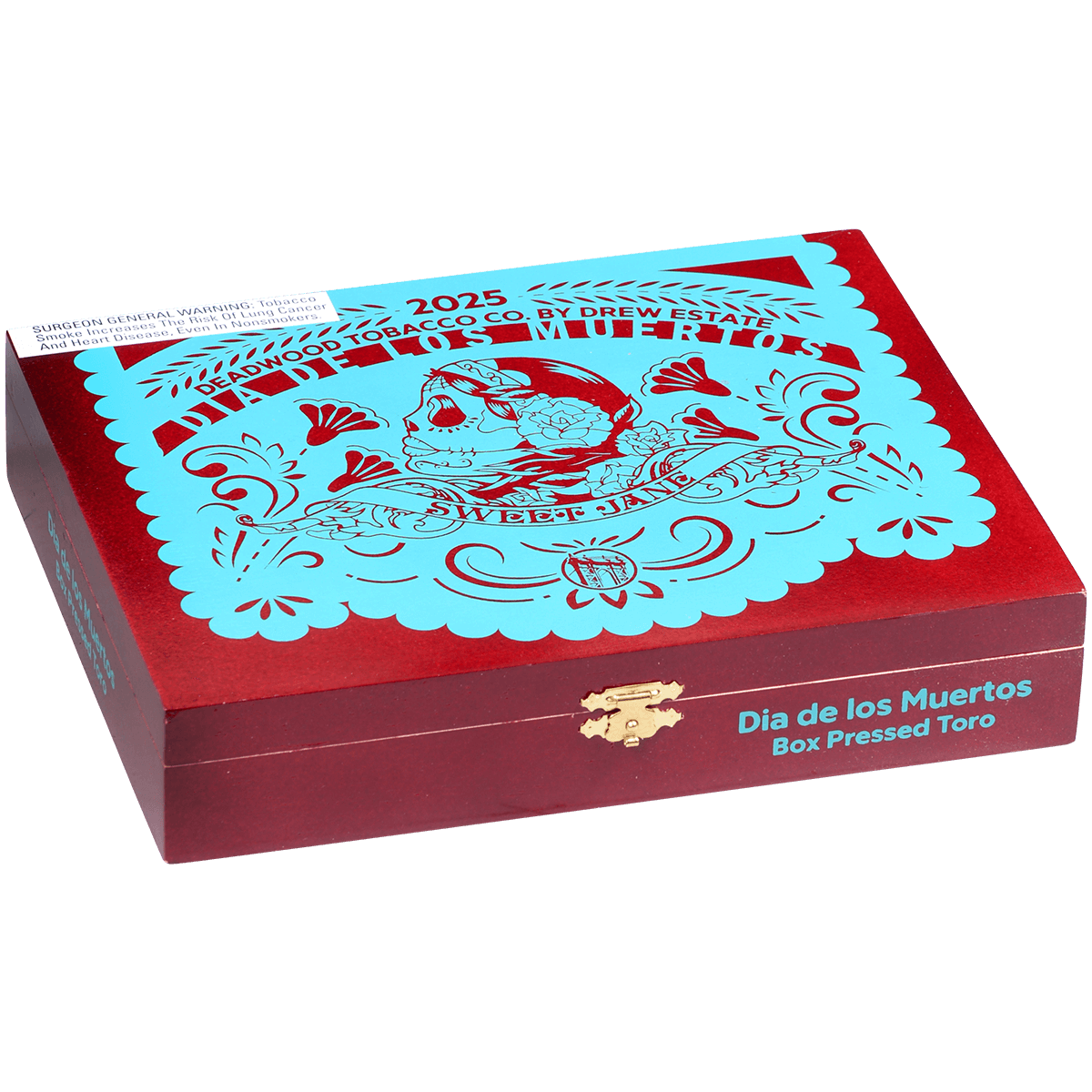 Deadwood Limited Edition Dia De Los Muertos Box Pressed Toro 20 Ct Box 6X50