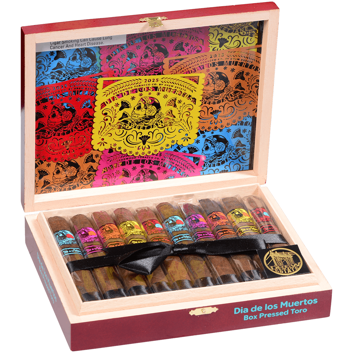 Deadwood Limited Edition Dia De Los Muertos Box Pressed Toro 20 Ct Box 6X50