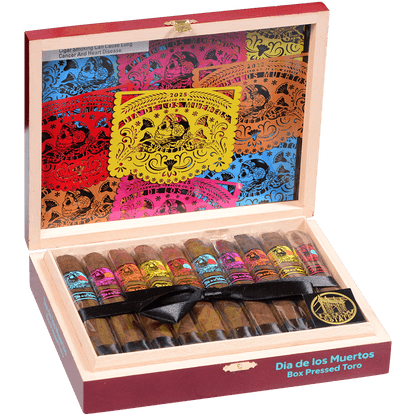 Deadwood Limited Edition Dia De Los Muertos Box Pressed Toro 20 Ct Box 6X50