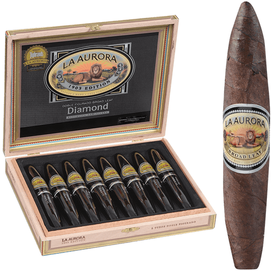 La Aurora Preferidos Diamond Tube 8Ct Box 5X54