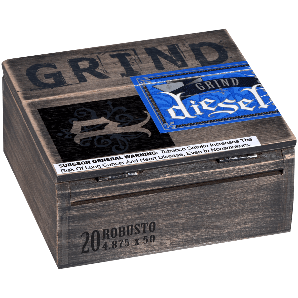 Diesel Grind Robusto 20 Ct. Box 4.87X50