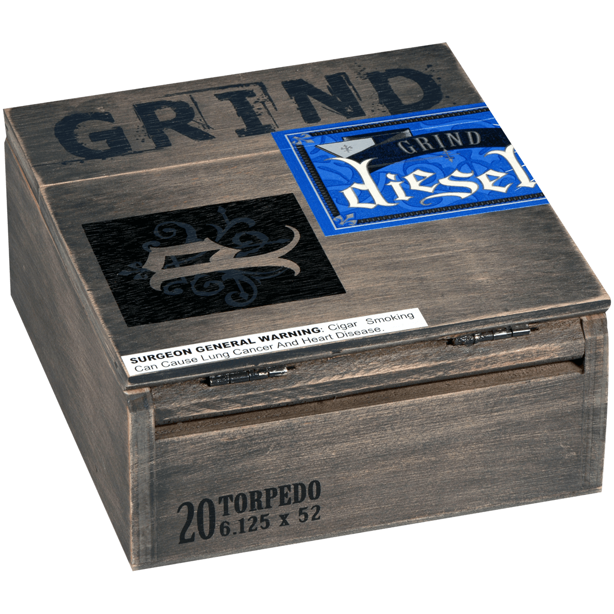 Diesel Grind Torpedo 20 Ct. Box 6.12X52
