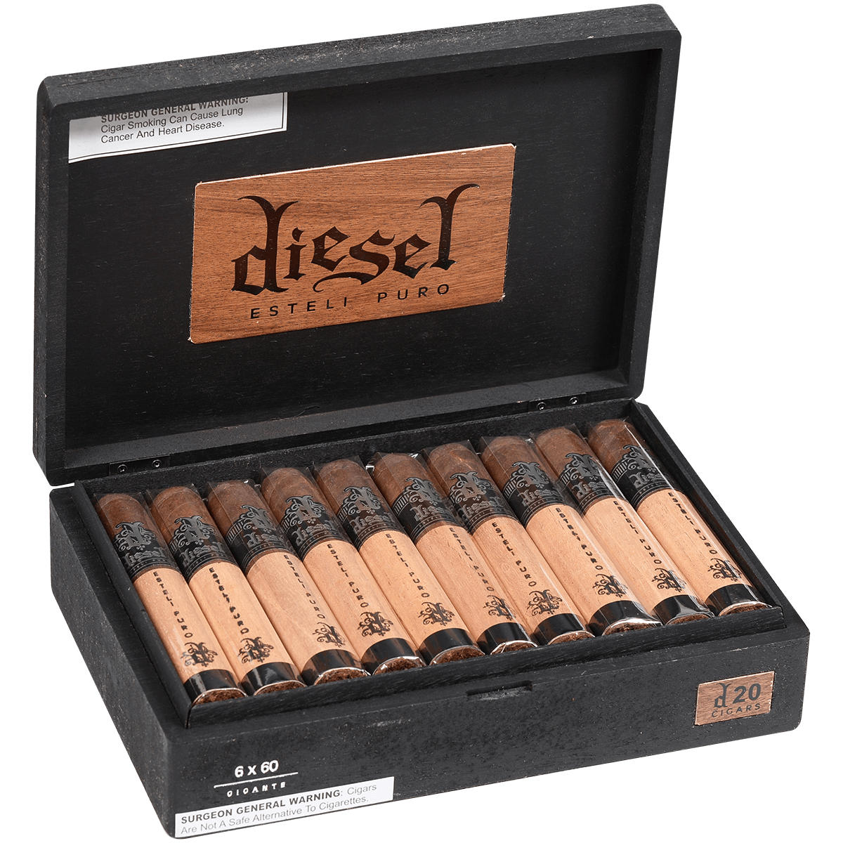 Diesel Esteli Puro Gigante 20 Ct. Box 6.00X60