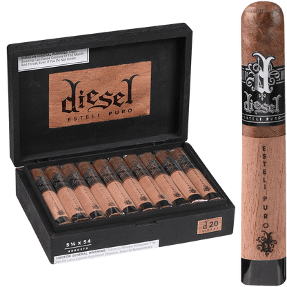 Diesel Esteli Puro Robusto 20 Ct. Box 5.25 X 54