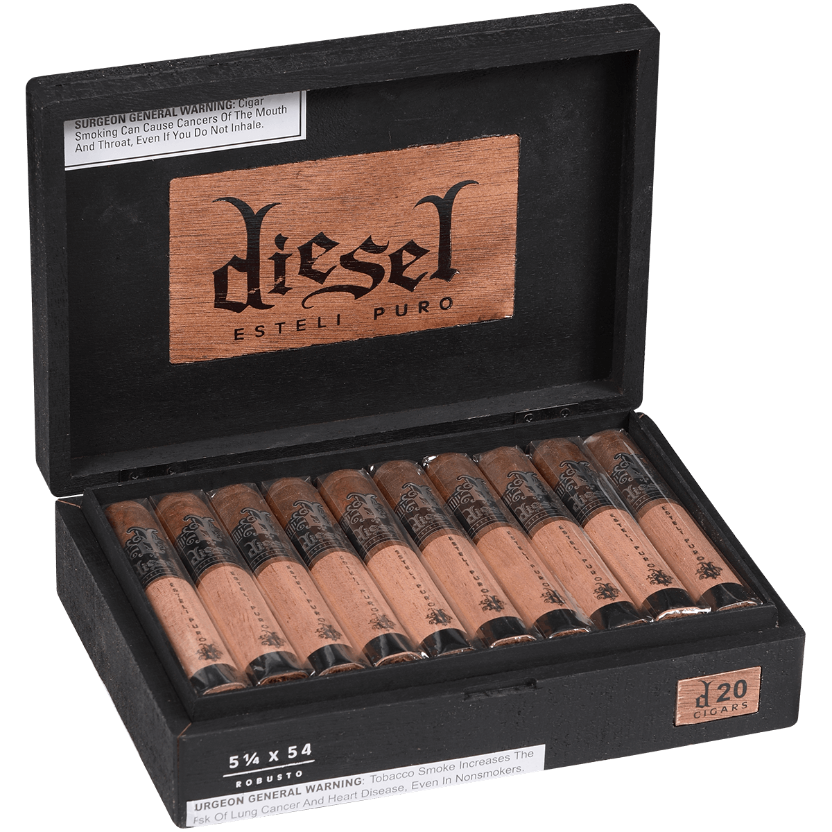 Diesel Esteli Puro Robusto 20 Ct. Box 5.25 X 54