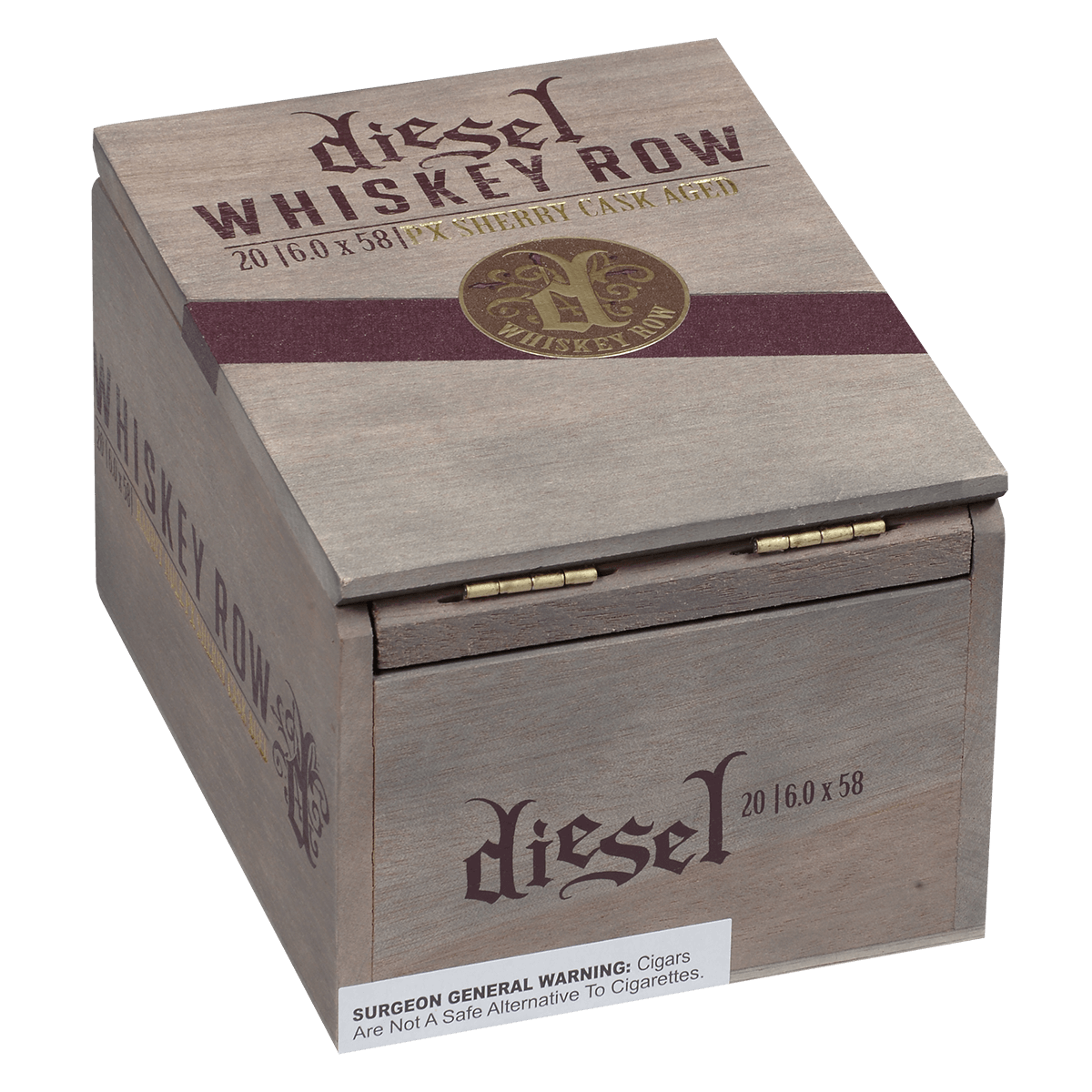 Diesel Whiskey Row Sherry Cask Gigante 20 Ct. Box 6.00X58