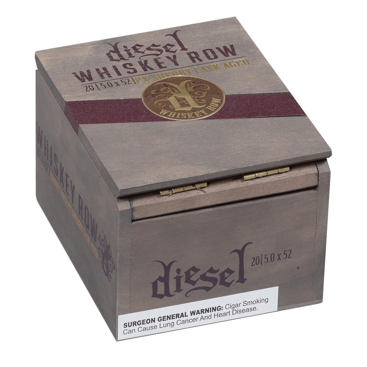 Diesel Whiskey Row Sherry Cask Robusto 20 Ct. Box 5.00X52
