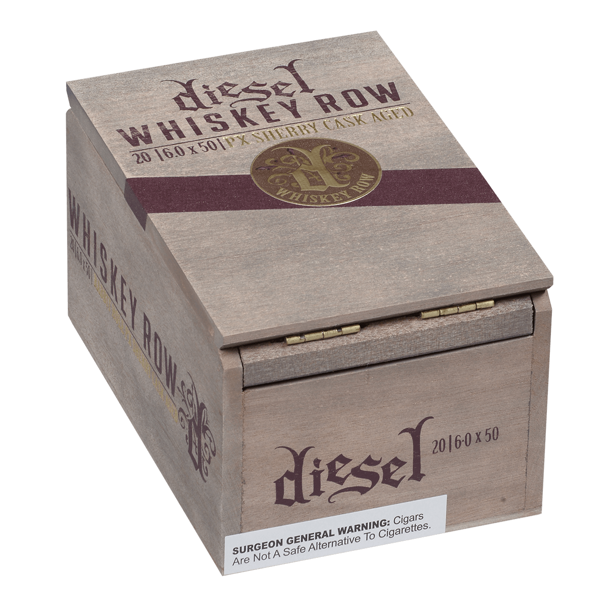 Diesel Whiskey Row Sherry Cask Toro 20 Ct. Box 6.00X50